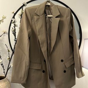 Nasty gal Structured blazer double breasted